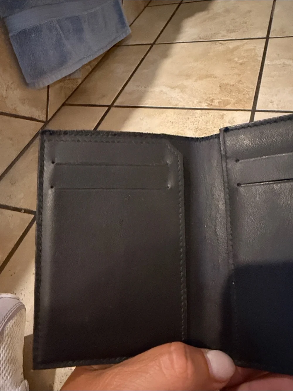 Dunhill Men's Black Textured Wallet